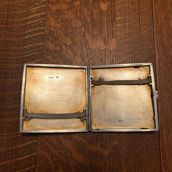Antique Continental Silver or 800 Silver Cigarette Case - Picture 4 of 7